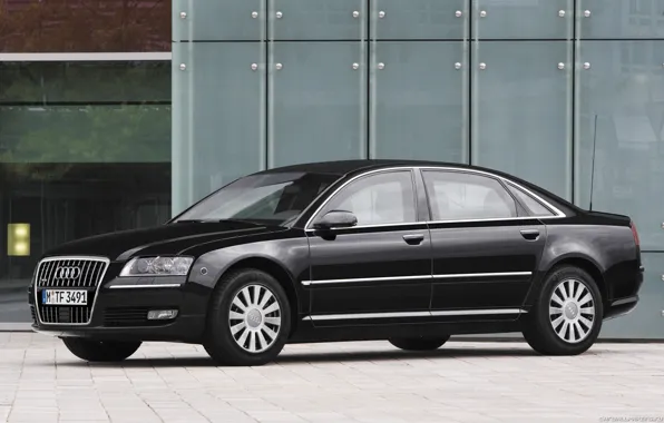 Германия, аппарат, красотка., Audi-A8-W12