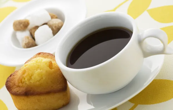 Картинка фон, чай, сердце, кофе, еда, завтрак, печенье, кружка