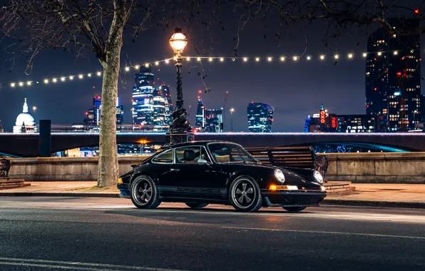 Картинка car, lights, 911, Porsche, 964, Theon Design Porsche 911