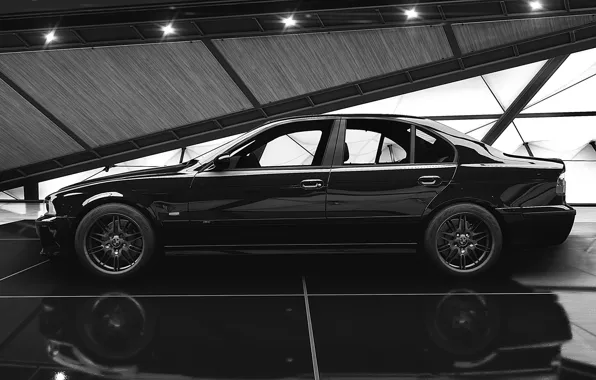 Обои HDR, BMW, Game, e39, 5er, UHD, Black & White, Xbox One X картинки ...