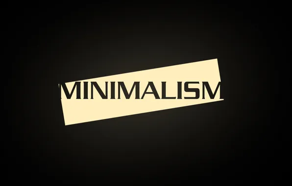 Минимализм, black, minimalism, черные