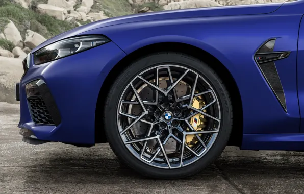 Картинка купе, колесо, BMW, диск, 2019, BMW M8, M8, M8 Competition Coupe