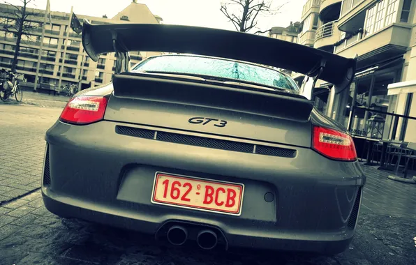 GT3, задом, Porsche911