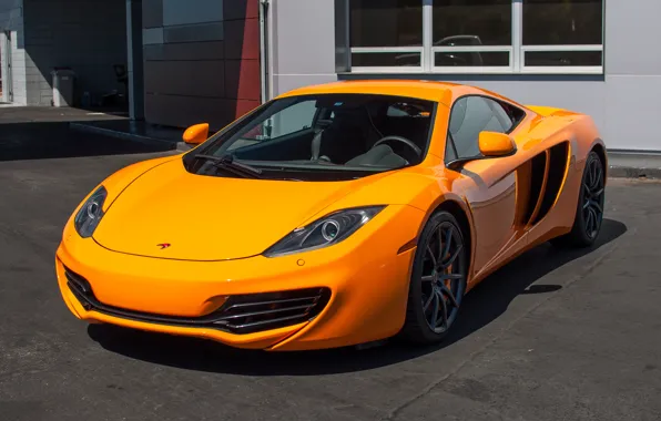 McLaren, MP4-12C, orange