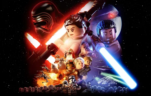 Картинка Star Wars, Lego, Warner Bros. Interactive Entertainment, LEGO Star Wars: The Force Awakens