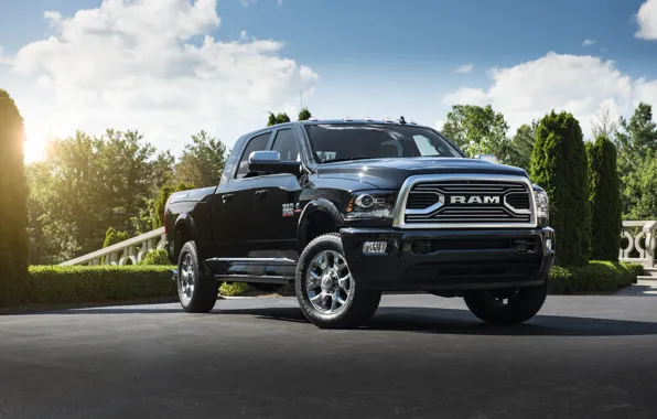 Пикап, Автомобиль, Ram, 2500, Limited Tungsten Edition Mega Cab, Dodge 2018