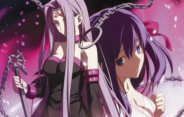 Девушки, райдер, персонажи, Судьба ночь схватки, Fate / Stay Night