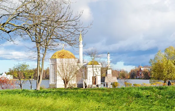 Солнце, Осень, Красота вокруг, Пушкино, Царское село, Турецкая баня