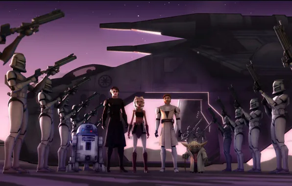 Troopers, clone, animated series, Звездные войны: войны клонов, STAR WARS: THE CLONE WARS, Lucasfilm, Jedi …