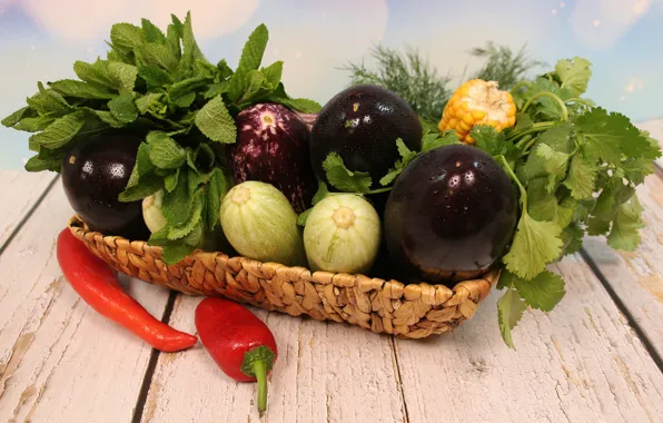 Сад, кухня, питание, витамины, цуккини, био