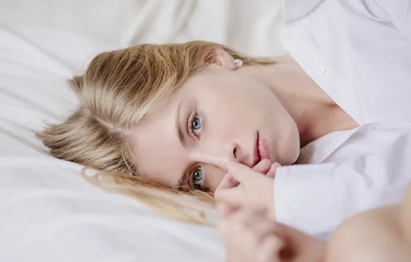 Картинка глаза, взгляд, лицо, модель