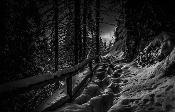 Картинка зима, снег, Австрия, Тироль