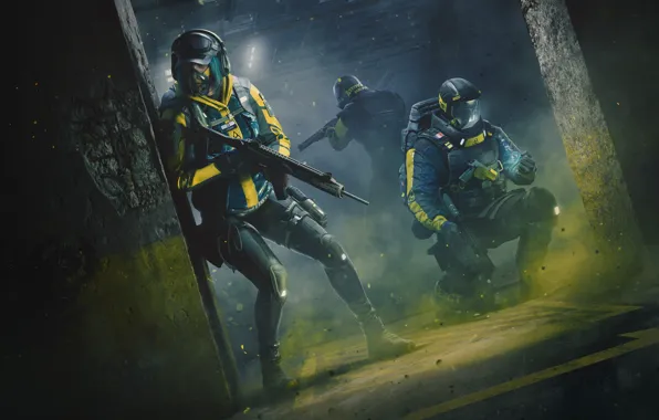 Оружие, Игра, screenshot, Tom Clancy's Rainbow, Tom Clancy's Rainbow Six Extraction, E3 2021