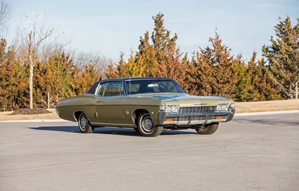 Купе, Chevrolet, шевроле, Coupe, Impala SS, 1968, Custom, импала
