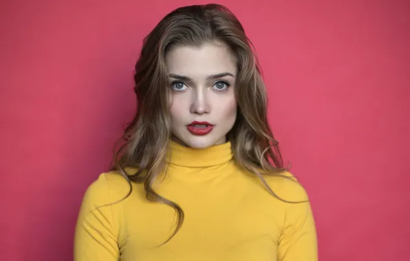 Глаза, взгляд, девушка, крупный план, лицо, фото, фон, актриса