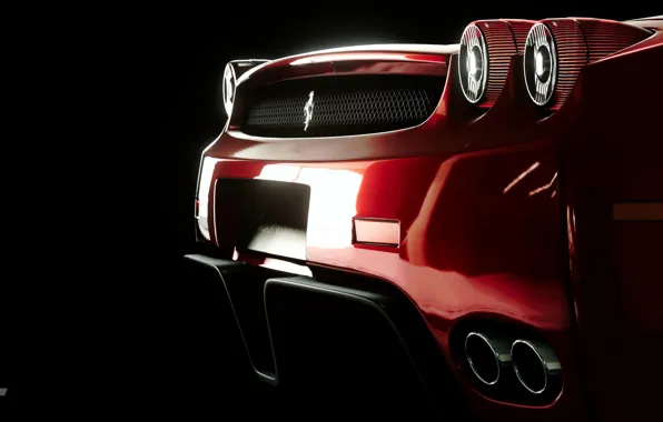 Красный, Авто, Машина, Ferrari, Enzo, Gran Turismo Sport