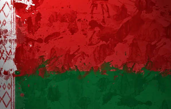 Флаг, flag, Белоруссия, Belorussia