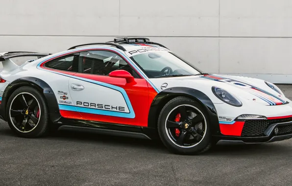 Машина, фары, тюнинг, Porsche, Porsche 911, tuning, Martini, спортивная машина