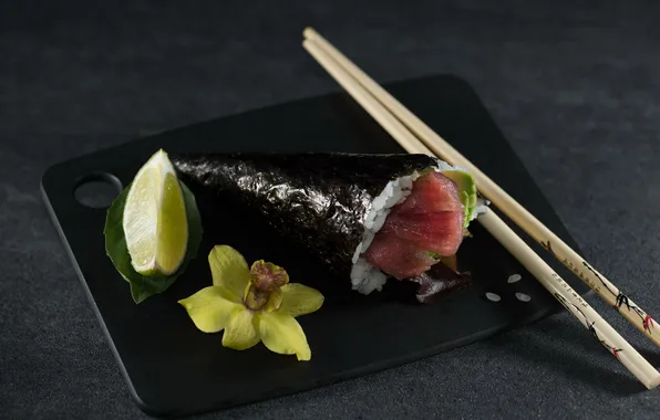 Картинка еда, палочки, Sushi