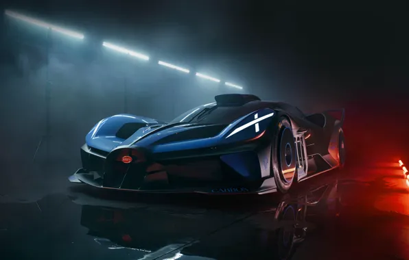 Bugatti, Front, Supercar, Hypercar, Bolide, 2020, Bugatti Bolide