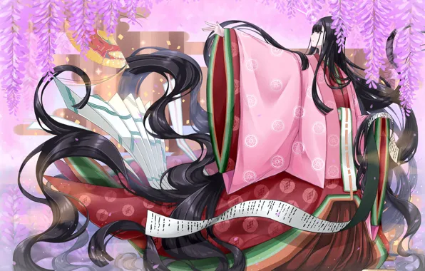 Картинка Murasaki shikibu, Fate / Grand Order, девушка, Судьба великая кампания
