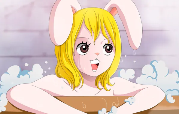 Картинка kawaii, game, fighter, One Piece, anime, bath, blonde, asian