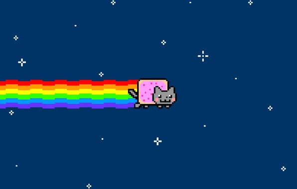 Nyan-cat, nyan, психодел