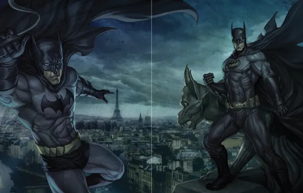 Бэтмен, Batman, DC Comics, Gotham, Готэм.
