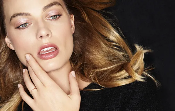 Актриса, блондинка, губы, красотка, lips, blonde, margot robbie, марго робби