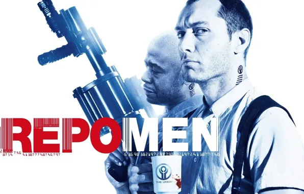 Оружие, киберпанк, Джейк, боевик, постер, Джуд Лоу, Jude Law, Реми