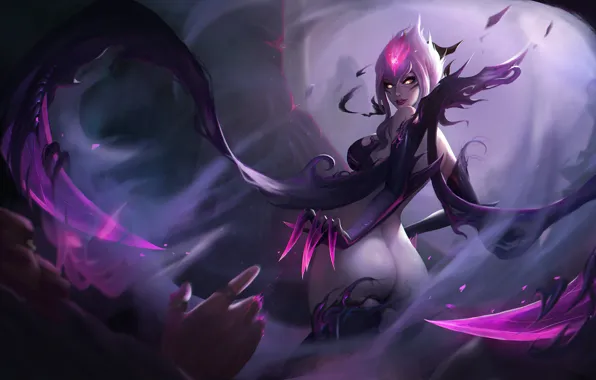 Девушка, Игра, Girl, Fantasy, Арт, Art, League of Legends, League of legends
