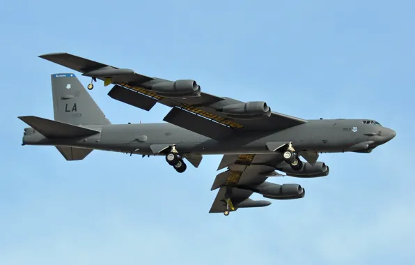 Boeing, ракетоносец, стратегический бомбардировщик, Stratofortress, B-52H