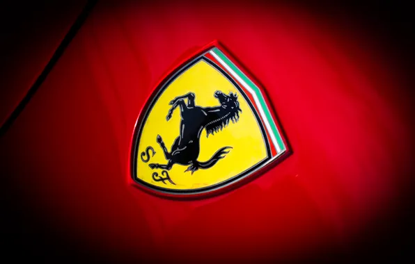 Ferrari, эмблема, GTO, 288
