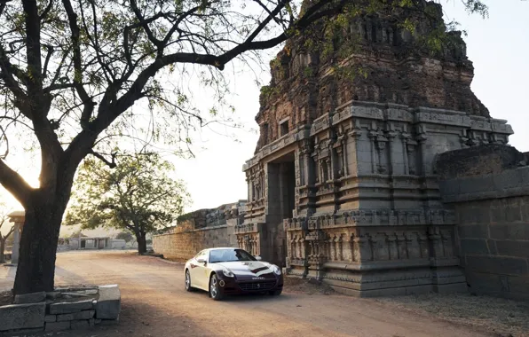 Картинка car, wallpaper, ferrari, wallpapers, gates, indian, temple