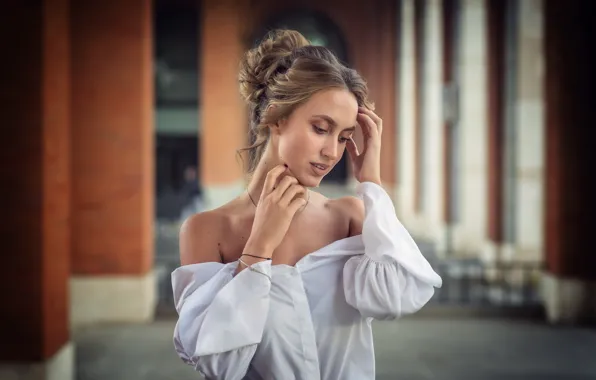 Девушка, портрет, Iryna