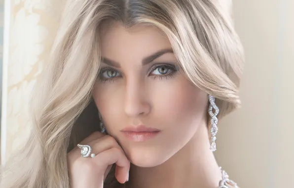 Взгляд, девушка, лицо, кольцо, Amy Willerton