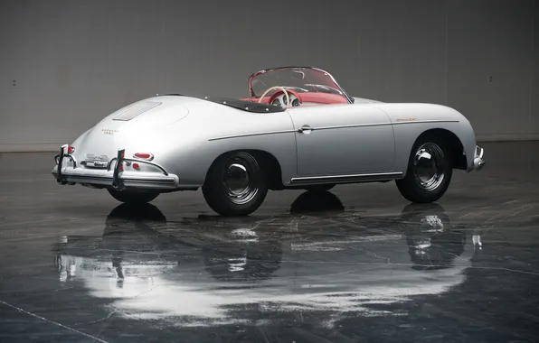 Porsche, ретро автомобили, Speedster, by Reutter, 1958, спортивный автомобиль, Porsche 356A 1600, Porsche 356A 1600 …