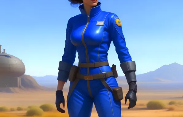 Game, fallout, desert
