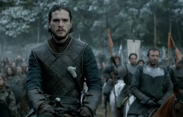 Game of Thrones, Jon Snow, Kit Harington, Battle of the Bastards