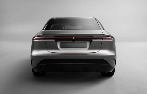 Concept, Sony, вид сзади, Vision-S