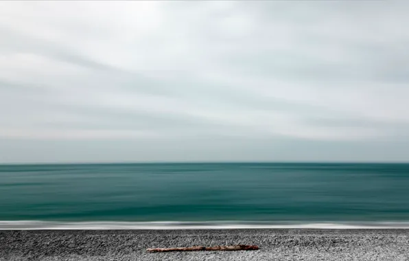 Небо, берег, горизонт