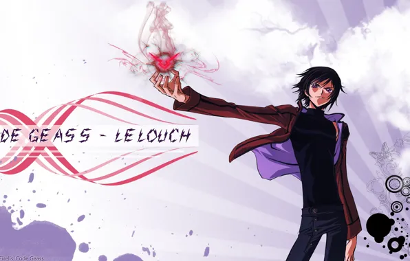 Аниме, арт, парень, Code Geass, Лилуш