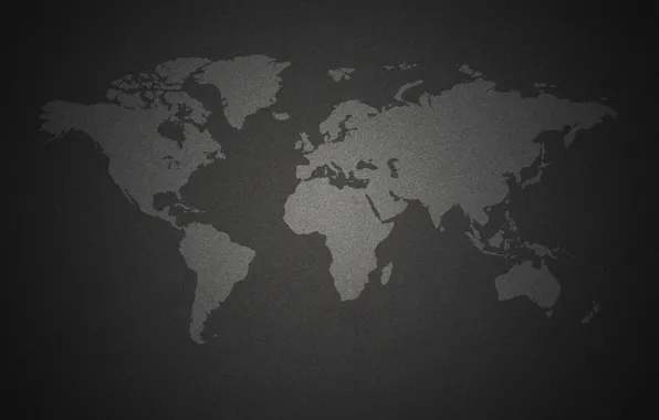 Земля, мир, черный фон, карта мира, континент