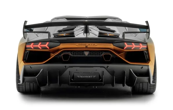 Тюнинг, Lamborghini, вид сзади, гиперкар, by Mansory, Lamborghini Aventador SVJ, Aventador SVJ, 2023