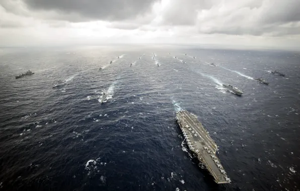 USS George Washington, PHILIPPINE SEA, Carrier Strike Group