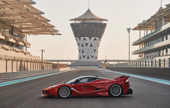 Ferrari, side, FXX, Ferrari FXX-K