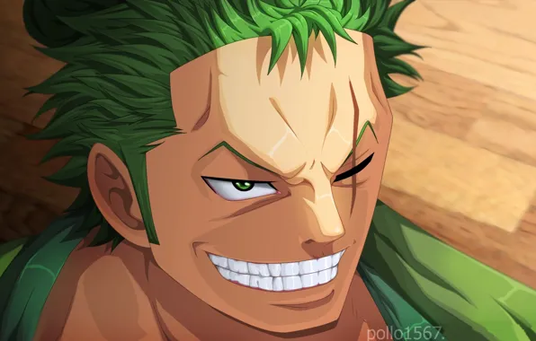Улыбка, парень, One Piece