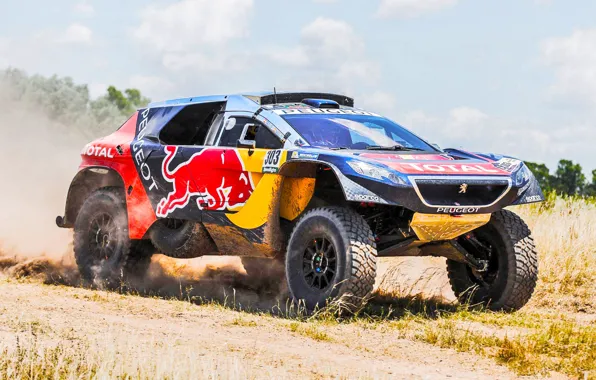 Песок, 2008, Спорт, Скорость, Гонка, Грязь, Peugeot, Фары