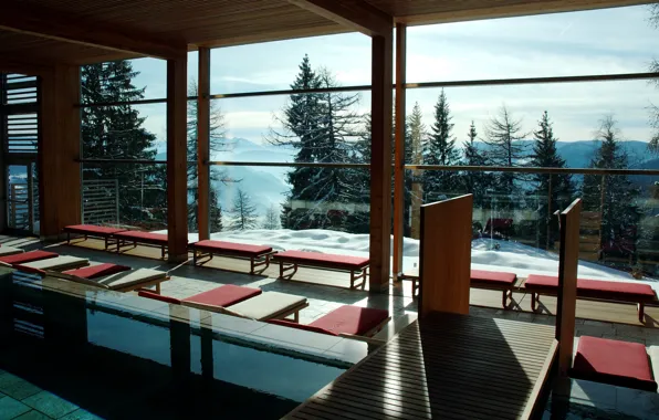 Pool, hotel, room, spa, ski resort