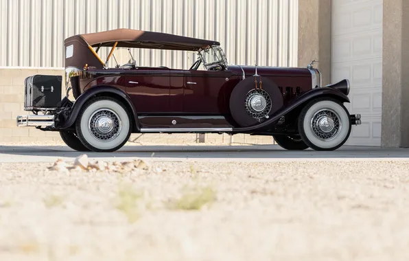 Sport, ретро автомобили, 1930, Phaeton, Pierce-Arrow, Model B, retro cars, Pierce-Arrow Model B Sport